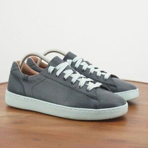 P5-13 Vionic Mable Womens Sneakers Shoes Lace Up Blue Leather Size 9.5